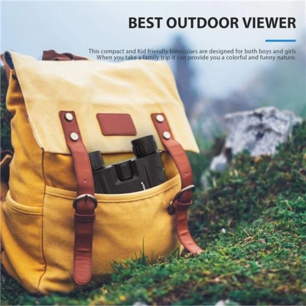Compact Binoculars, High Powered Binoculars for Adults